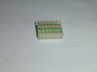 IDC CONNECTOR 7 POSITION 24 AWG .100" GOLD ( 10 PIECES)