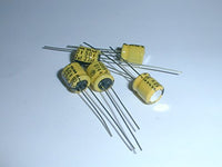RC2-50V220MB Miniature Electrolytic Capacitors 22uf 50V, Radial Lead, 85deg C, 6.3 x 7mm (5 pieces)