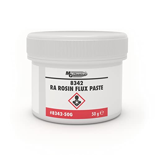 MG Chemicals 8342 RA Rosin Flux Paste, Amber, 50 g Jar (8342-50G)
