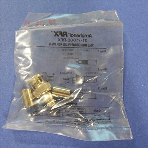 31-71000 RF Connectors / Coaxial Connectors 75 OHM BNC (1 piece)