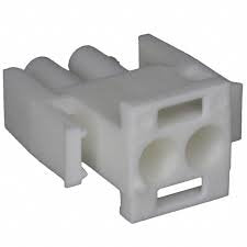 TE CONNECTIVITY / AMP 350777-1 CONNECTOR, PLUG HOUSING, 2POS, 6.35MM (1 piece)