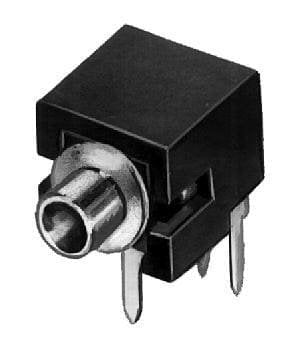 Phone Connectors 2C RT ANG 2.5MM (5 pieces)