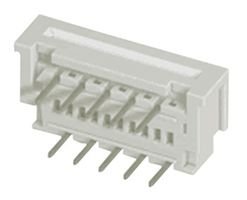 FFC & FPC Connectors 1.25MM 10P RA CONN ZIF THRU-HOLE (1 piece)
