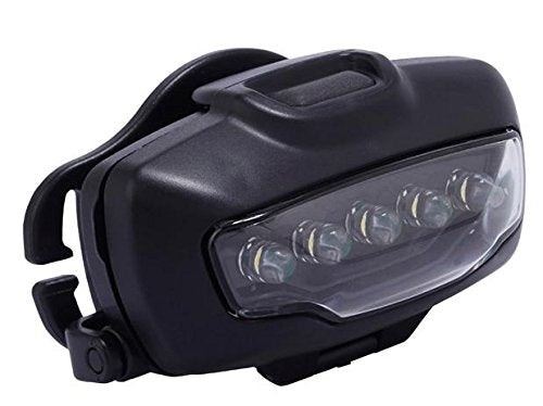 Eclipse Tools 902-468 LiteRay Headlight with 5 LED's Black, Eclipse Logo Pad Printed Batteries Not Included