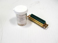 ITT CANNON DBMA25P CONNECTOR, D SUB, PLUG, 25POS