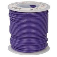 22M-100-VIOLET 22AWG MILW76D TYPE MW VIOLET STRANDED (7X30) HOOKUP WIRE 100 FOOT ROLL 1000V 80C