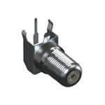 Test Connectors "F" Female Connector Snapfit PC mount (10 pieces)