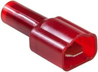 MOLEX 19001-0003 TERMINAL, MALE DISCONNECT, 0.187IN, RED (10 pieces)