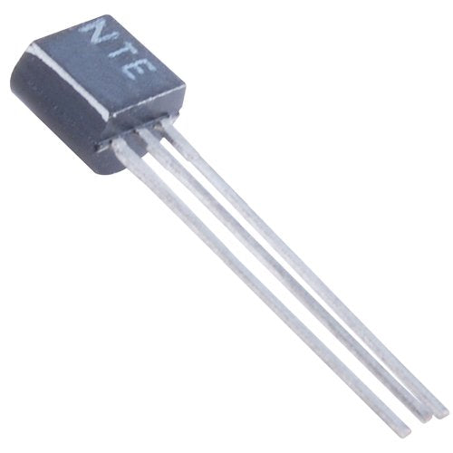 NTE12 PNP Silicon Complementary Transistor for High Current Amplifier, TO-92 Case, 5 Amp Continuous Collector Current, 27V Collector-Base Voltage