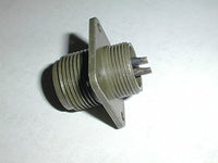 AMPHENOL INDUSTRIAL MS3100A12S-3P Circular Connector, MIL-DTL-5015 Solder, Threaded, Circular Military