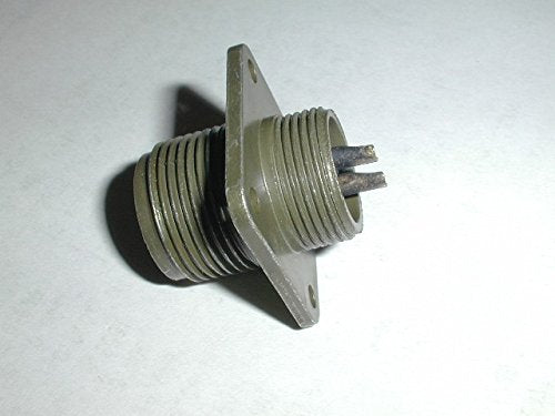 AMPHENOL INDUSTRIAL MS3100A12S-3P Circular Connector, MIL-DTL-5015 Solder, Threaded, Circular Military