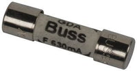 BUSSMANN BY EATON BK/GDA-630MA FUSE, CARTRIDGE, 630mA, 5X20MM, FAST ACT (1 piece)