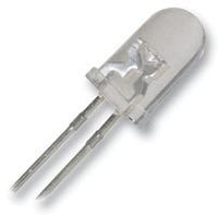 NTE Electronics NTE30045 Super Bright LED Indicator with Water Clear Lens, 5 mm Size, 16000 MCD, White