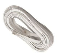 GC ELECTRONICS 30-9515 TELEPHONE CORD MODULAR 4WAY 15FT, SILVER