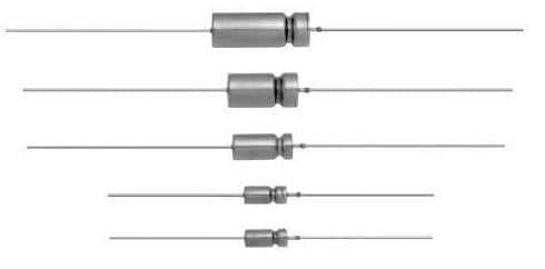 Tantalum Capacitors - Wet 15volts 100uF 10% C Case EXT RANGE