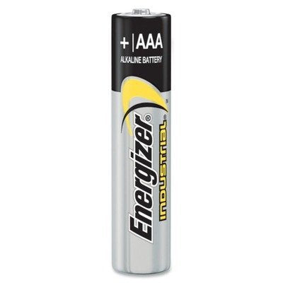 EVEREADY BATTERY EN92 Industrial Alkaline Batteries, AAA, 24 Batteries/Box