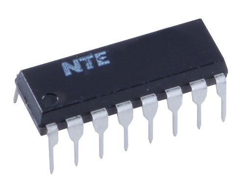 NTE74HC390 Integrated Circuit TTL-High Speed CMOS Dual Decade Ripple Counter, 7V, 16-Lead DIP Package