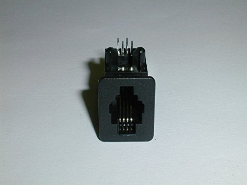 CONNECTOR MODULAR JACK 4P4C RIGHT ANGLE ( 1 EACH)