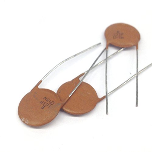 110205000 Ceramic Capacitors .01uf, 10nf 500V Radial Leads (3 pieces)