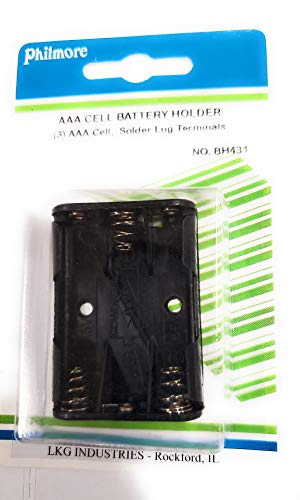 BH431 For (3) AAA Cells with Solder Lug Conn.
