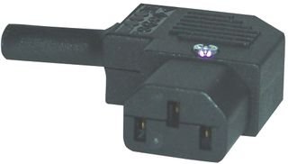 QUALTEK ELECTRONICS 705-00/00 CONNECTOR, IEC POWER ENTRY, PLUG, 10A (1 piece)