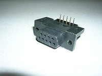 D-Sub Connector FEMALE 9 PIN RIGHT ANGLE PLASTIC .590" FOOTPRINT (P9S-01)