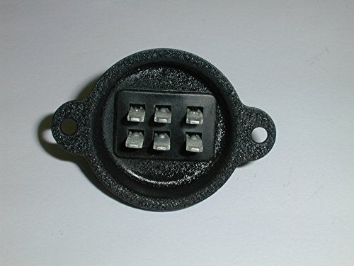 CONNECTOR 6 PIN RECESSED PANEL MOUNT ( 1 EACH)