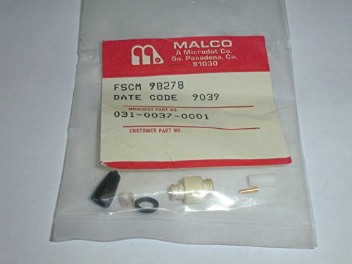 Microdot 031-0037-0001 Coaxial Connector Screw-on S-93^
