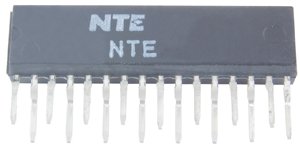 NTE Electronics NTE1604 Integrated Circuit, FM IF System for Car Radio, 16V, 16-Lead SIP