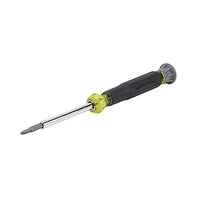 Klein Tools 32581 4-in-1 Precision Screwdriver Set, Electronics Screwdriver with Industrial Strength Phillips and Slotted Bits