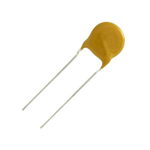 Ceramic Disc Capacitors .01uF X7R 10% X1, 400Vac/Y1,500Vac (5 pieces)