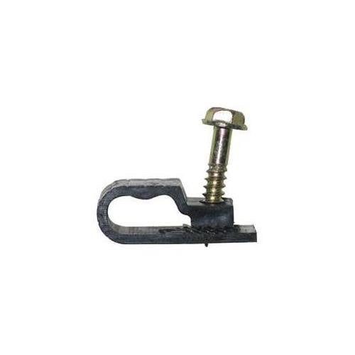 Steren 200-964BK Grip Clip Dual Cable Clips Black (Steren 200-964BK)