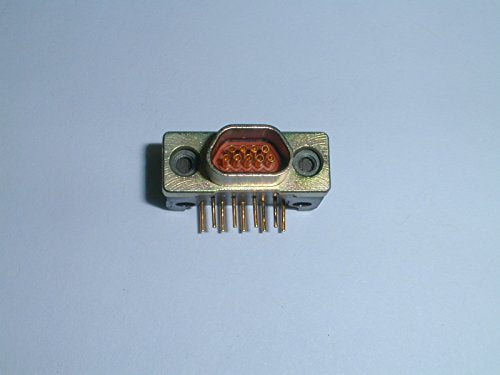 DCCM9SCBR 9 Pin Female D-Microminiature Connector RA PCB (1 piece)