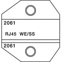 Greenlee 2061 1300/8000 Series RJ45 Die for WE/SS Style Modular Plugs