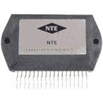 NTE ELECTRONICS NTE1819 IC,Audio Amplifier,DUAL,SIP,18PIN,PLASTIC