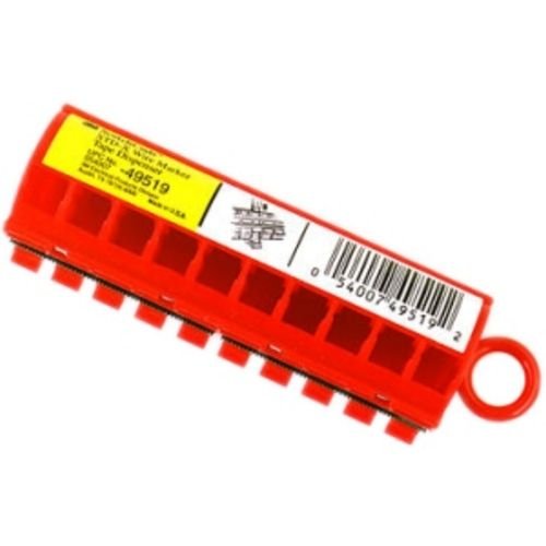 STD-0-9 Wire Marker Tape w/Dispenser, Preprintd