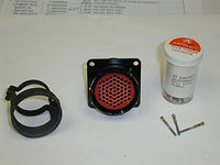 48-10R24-61S MIL CIRC CONNECTOR 61 PIN SOCKET W FEMALE CONTACTS AND BACK SHELL ( 1 EACH)