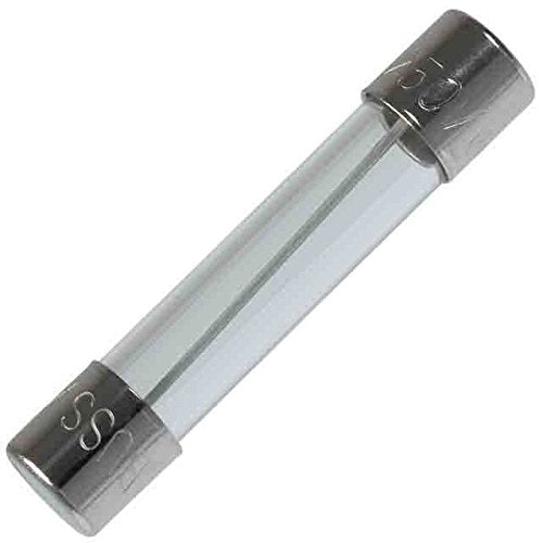 AGC 8A 250v Fast Quick Blow (Fast Acting) Glass Fuses, 6x30mm (1/4" x 1-1/4"), F8A 8 amp, Pack of 5