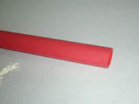 NTE Electronics 47-23548-R Heat Shrink Tubing, Dual Wall with Adhesive, 3:1 Shrink Ratio, 3/4" Diameter, 48" Length, Red