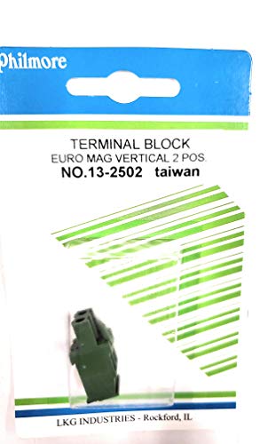 Vertical Female Euro Mag Terminal Block (2 Position) : 13-2502
