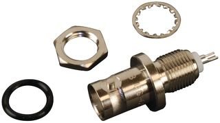 RF Connectors / Coaxial Connectors BULKHEAD JACK 50 ohm SOLDER UG-657/U (1 piece)