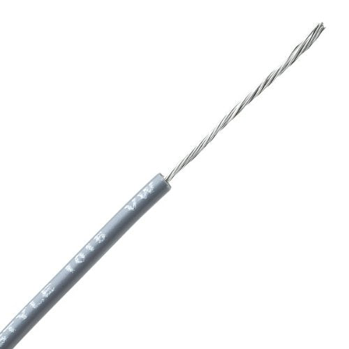 18H-1000-WHITE 18AWG UL1015 WHITE STRANDED (16X30) HOOKUP WIRE 1000FT ROLL 600V 105C