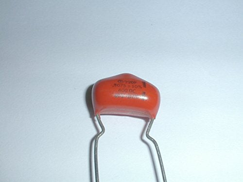.0075uf 7.5nf 7500pf 600V 10% "Orange Drop" Film Capacitors