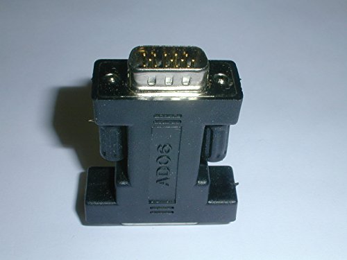 ADO6 VGA D-Sub Adapter, 15 Pin High Density Male VGA connector to 15 Pin Female D-Sub (1 piece)
