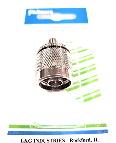 11355 LKG PHILMORE N Male to SMA Female Adapter for Amateur Radio