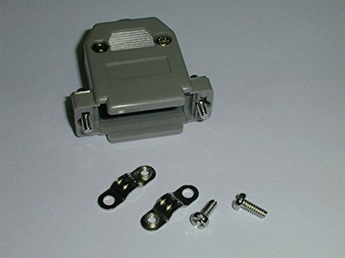 DSH-5115 D-Sub Back Shell for Type A-15 Pin Connectors Gray Plastic (3 pieces)