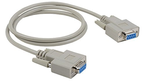 CNM-03-06 Universal Cable Serial Port Null modem 6ft DB9 female to DB9 female