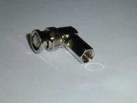 CONNECTOR BNC MALE TWIST ON RG-6 RIGHT ANGLE ( 1 EACH)