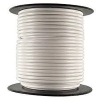 18M-1000-WHITE 18AWG MILW76D TYPE MW WHITE STRANDED (16X30) HOOKUP WIRE 1000 FOOT ROLL 1000V 80C