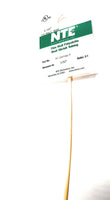 NTE Electronics 47-20148-Y Heat Shrink Tubing, Thin Wall, 2:1 Shrink Ratio, 1/16" Diameter, 48" Length, Yellow